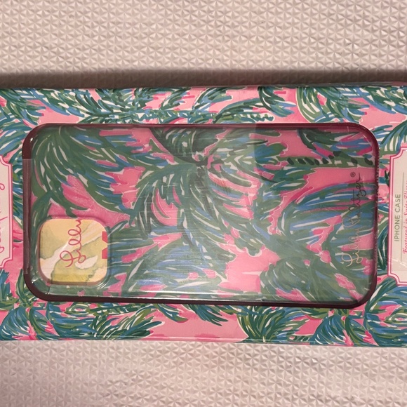 Lily Pulitzer IPhone 11 Pro Case Pink/Green NWT - Picture 1 of 4